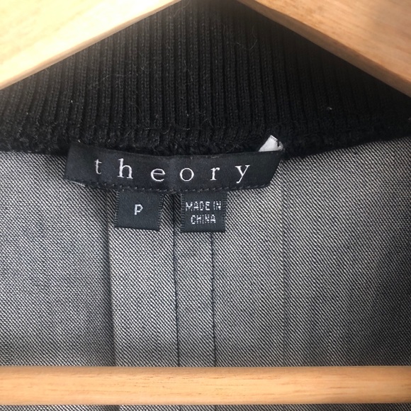 THEORY bomber jacket. - Picture 3 of 5